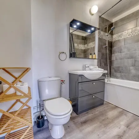 Le Petit Nid Remois - Parking - King Size Appartement Reims