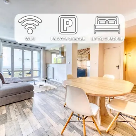Appartement Le Petit Nid Remois - Parking - King Size Reims